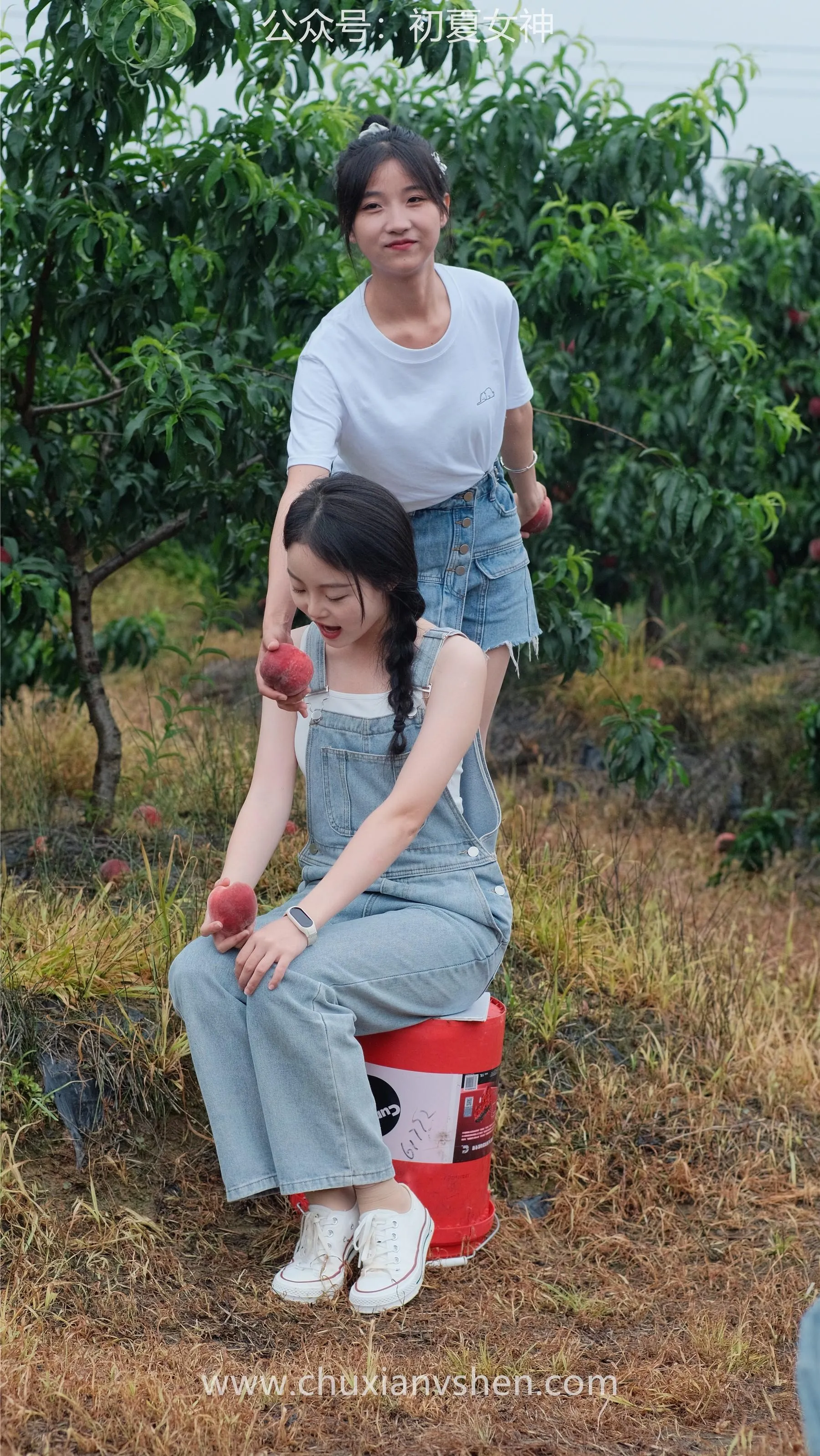 初夏女神 NO.055 双双点点 桃园姐妹 [172P]插图7
